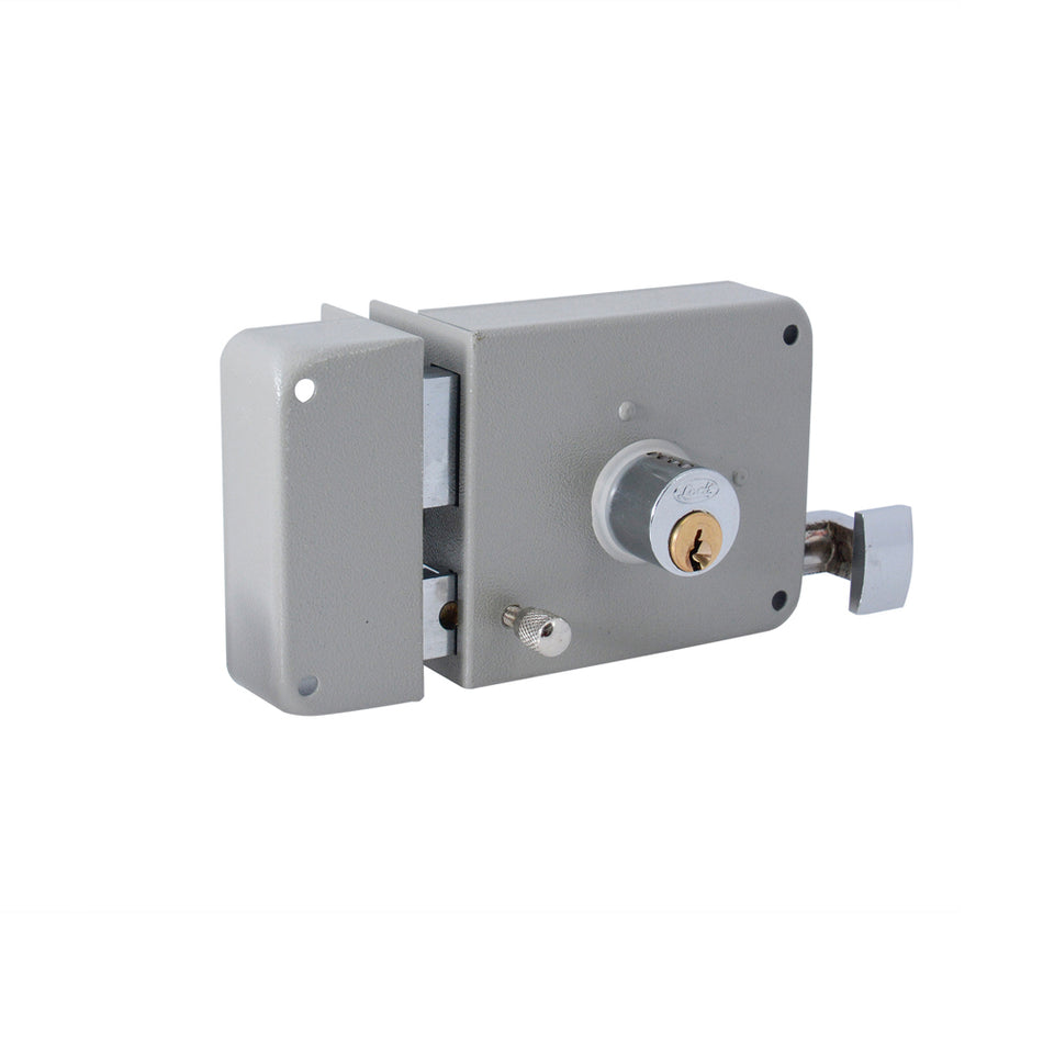 Cerradura de sobreponer función instala fácil, derecha, llave estándar, en caja Lock 18CS