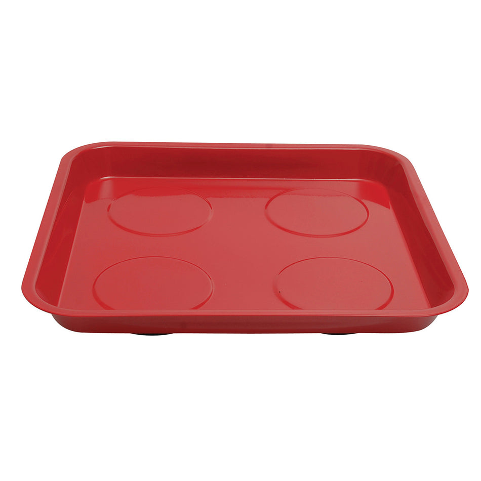 Charola magnética con cubierta de pintura electrostática, rectangular 28 cm x 30 cm Urrea 2305