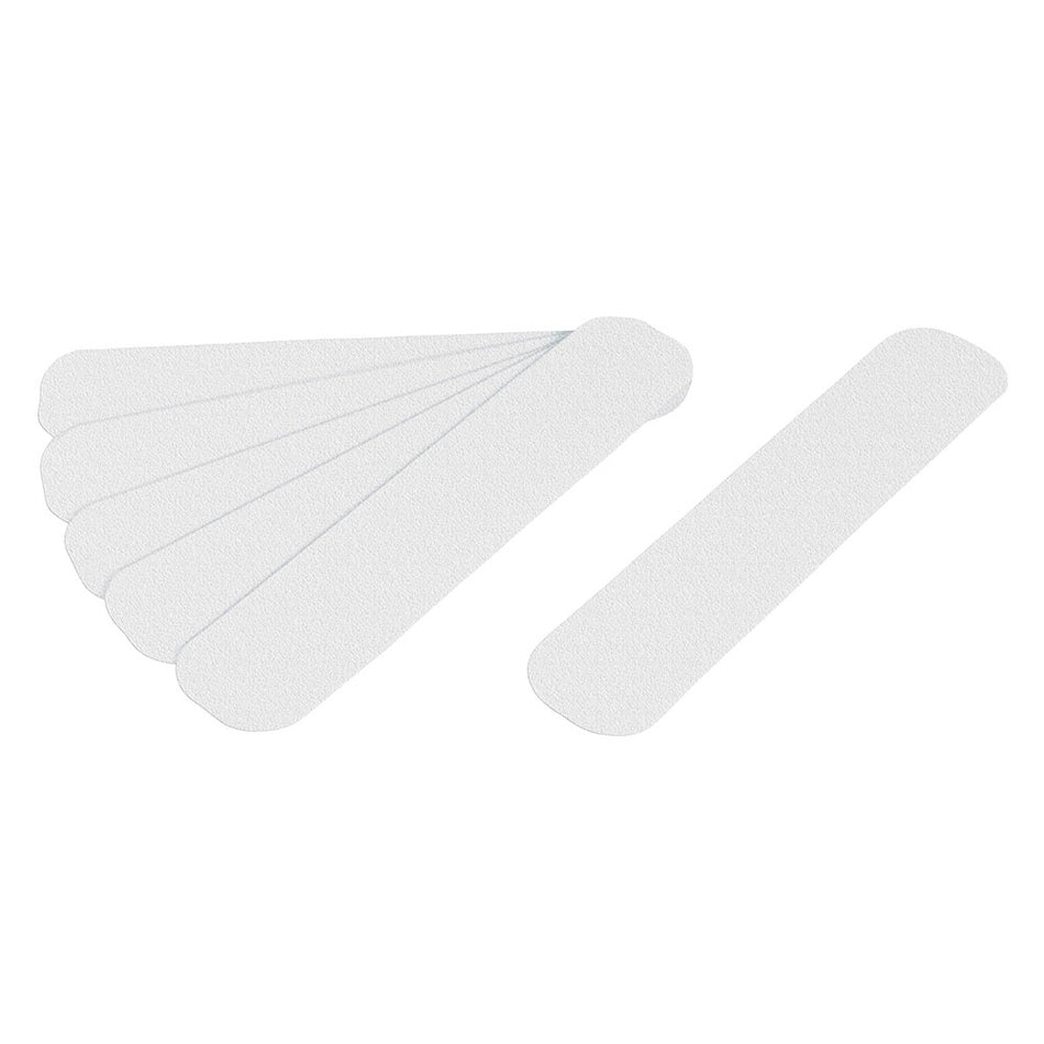 Tarjeta 6 tiras 23cm antiderrapantes tra