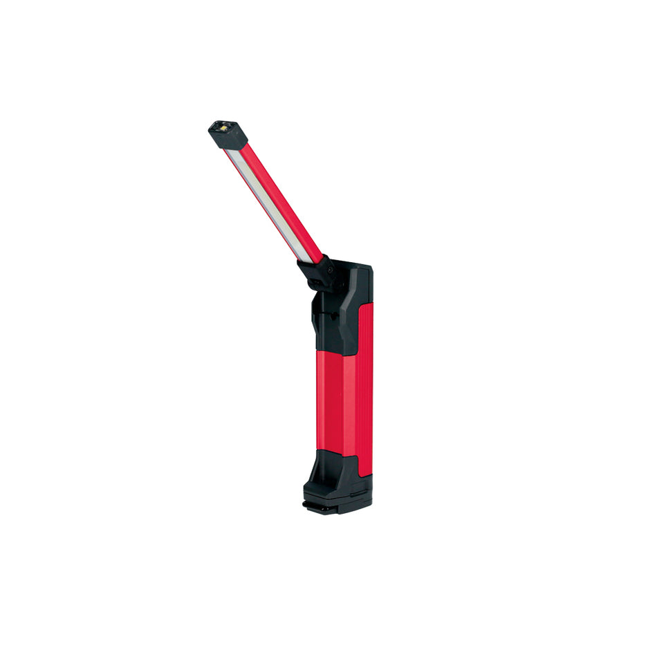 Linterna de LED tipo Slim para taller plegable recargable de 180 lm Urrea LTU18S