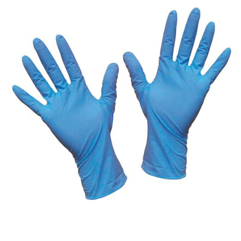 GUANTES DE NITRILO AZUL 12" XL C/50PIEZA