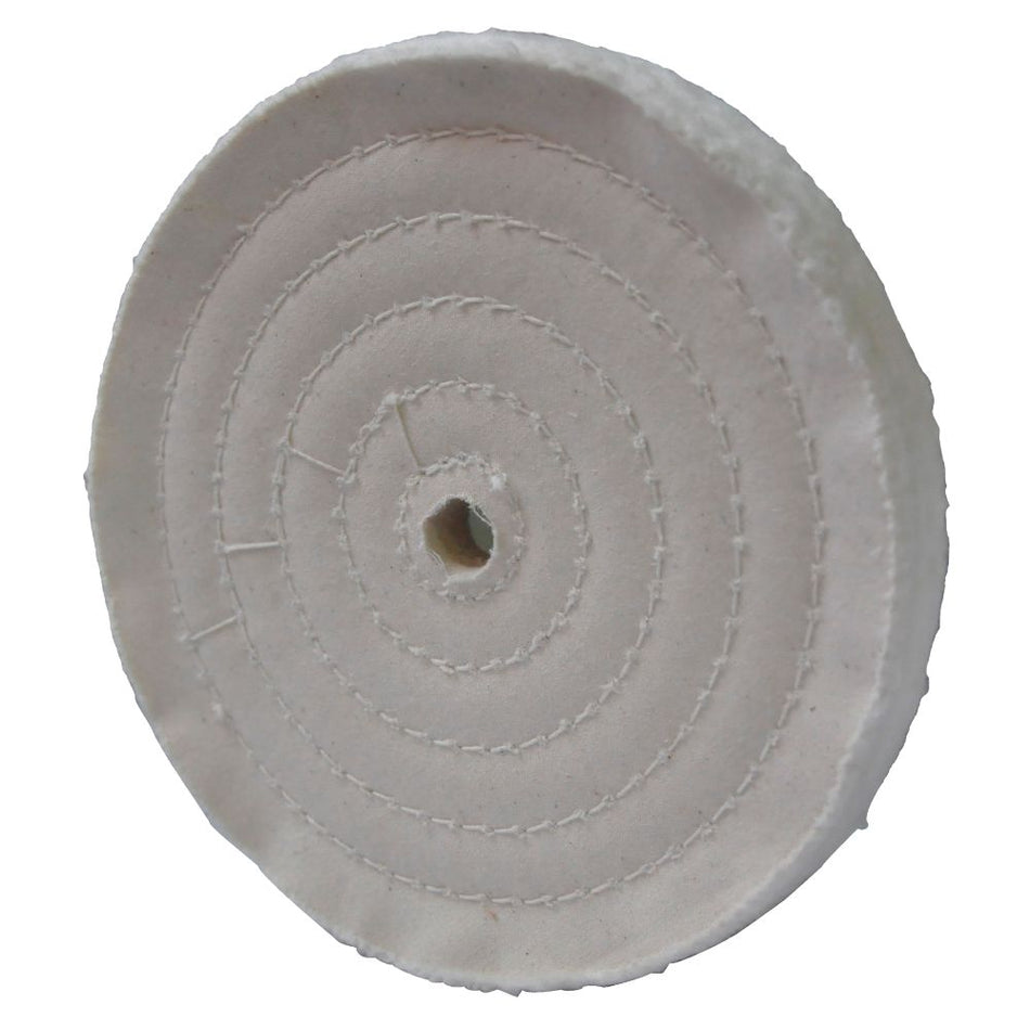 Rueda de fibra de algodón blanca para ab