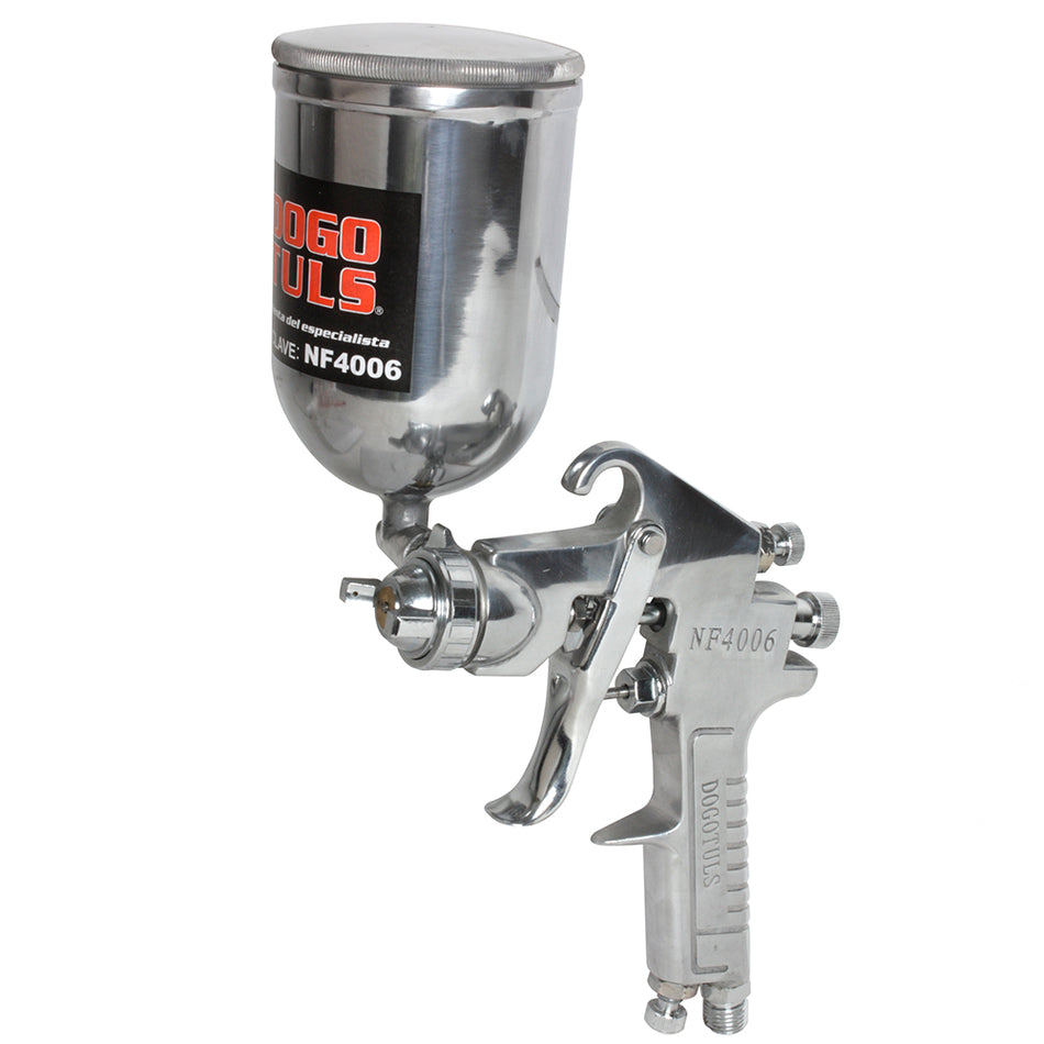PISTOLA GRAVEDAD V/ALUMINIO 400ML 50PSI DOGOTULS NF4006