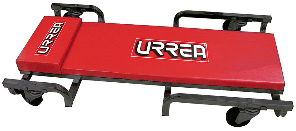Cama para mecánico acolchonada, 4 ruedas giratorias, 40" Urrea 9995
