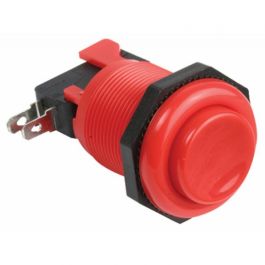 MICRO SWITCH C/BOTON P/VIDEOJUEGO ROJO