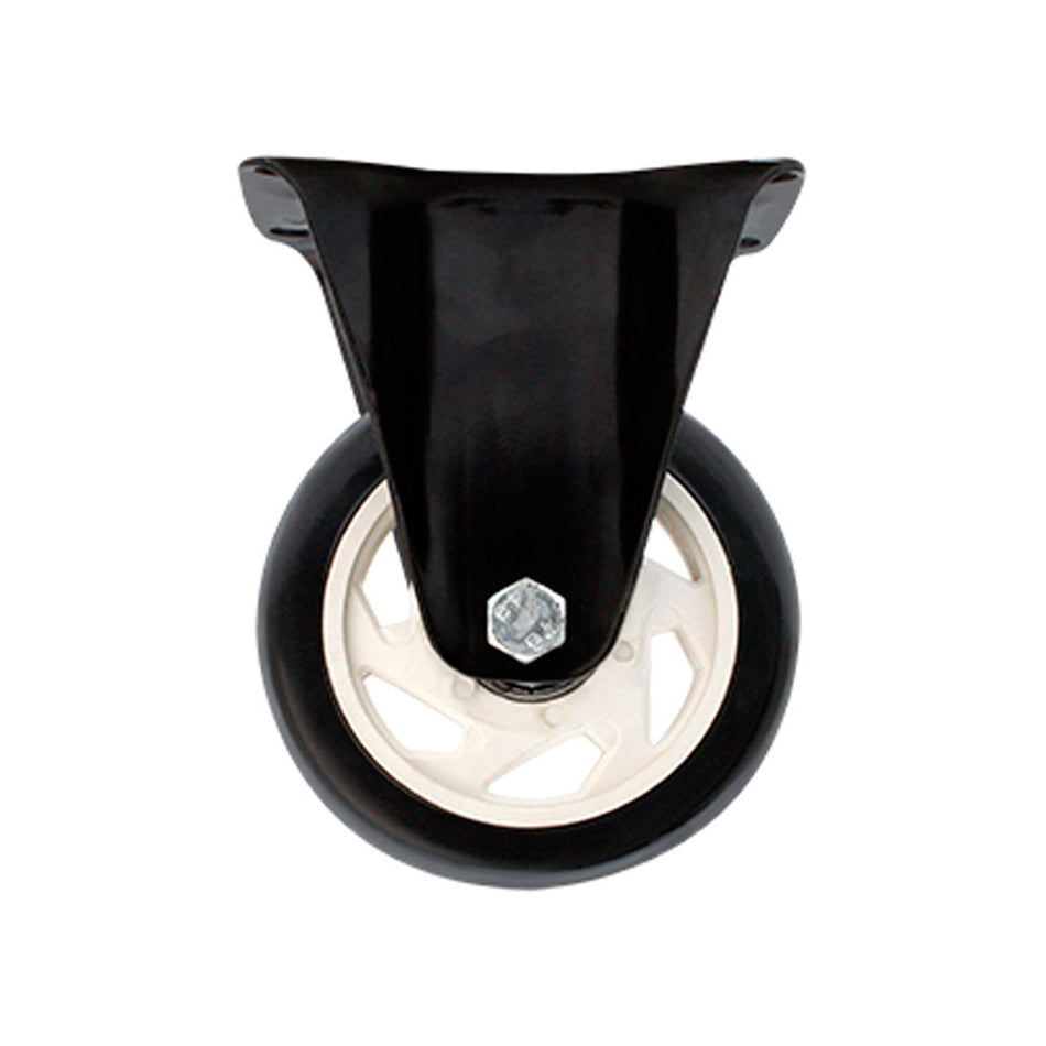 RODAJA DE PVC NEGRO FIJA 4" DOGOTULS ZF5084