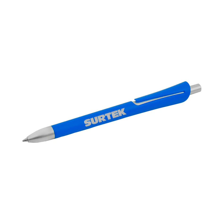 Pluma de tinta negra fabricada de plástico Surtek PLMS