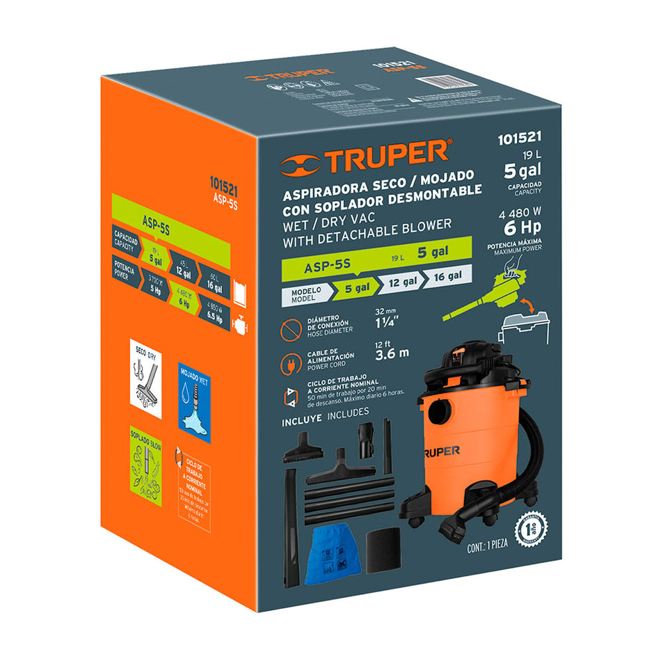 Caja de empaque de repuesto para ASP-5S,