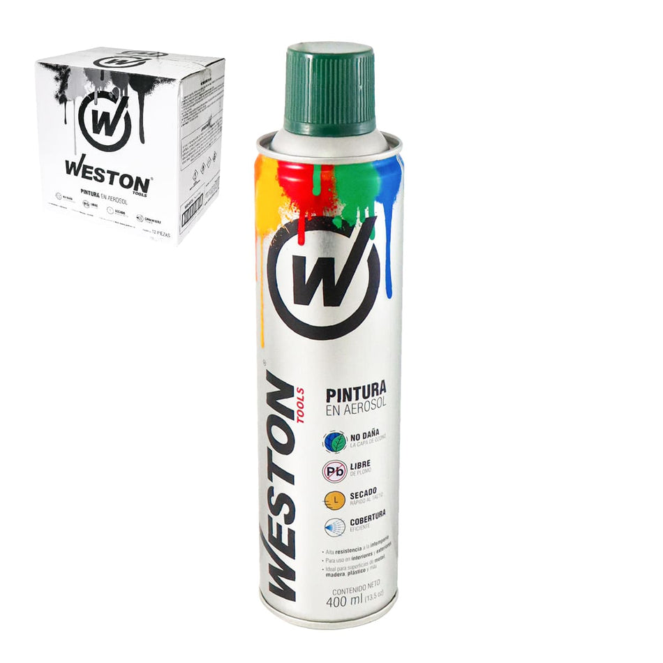 PINTURA AEROSOL VERDE BOSQUE 400ml (Prec