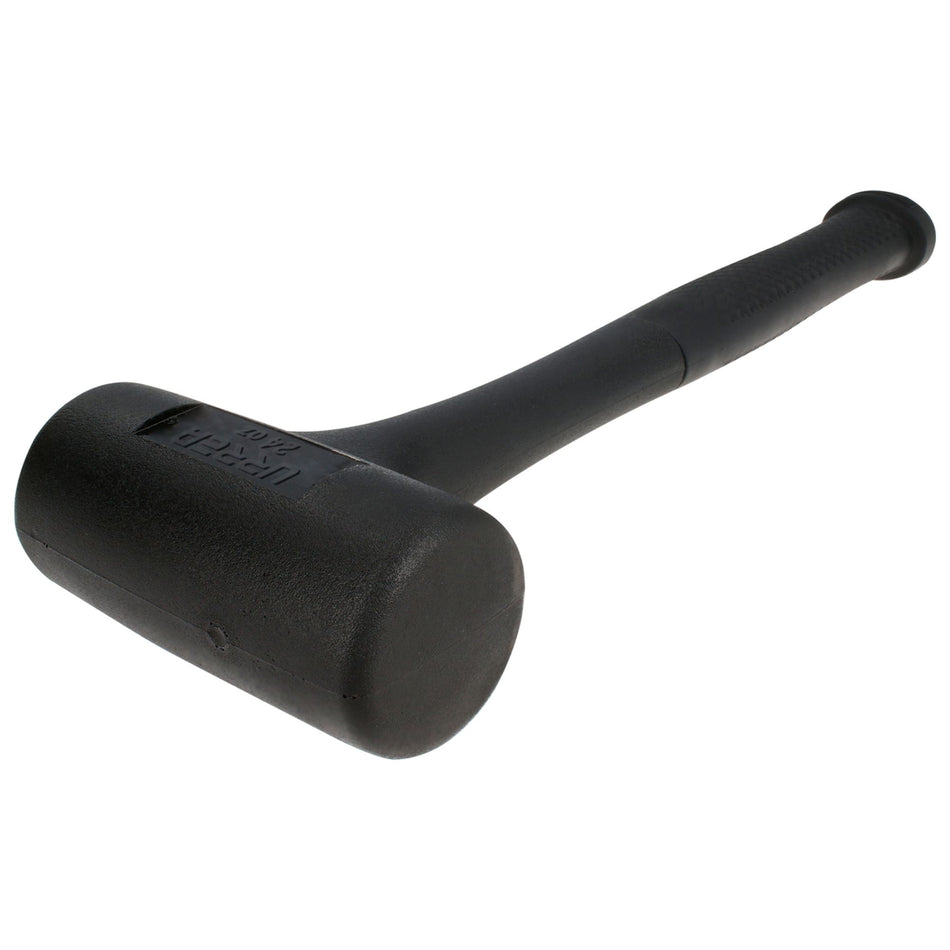 Mazo de golpe seco tapas fijas de alto impacto con mango Rubber grip de 12-1/8", 52 oz Urrea 1452G