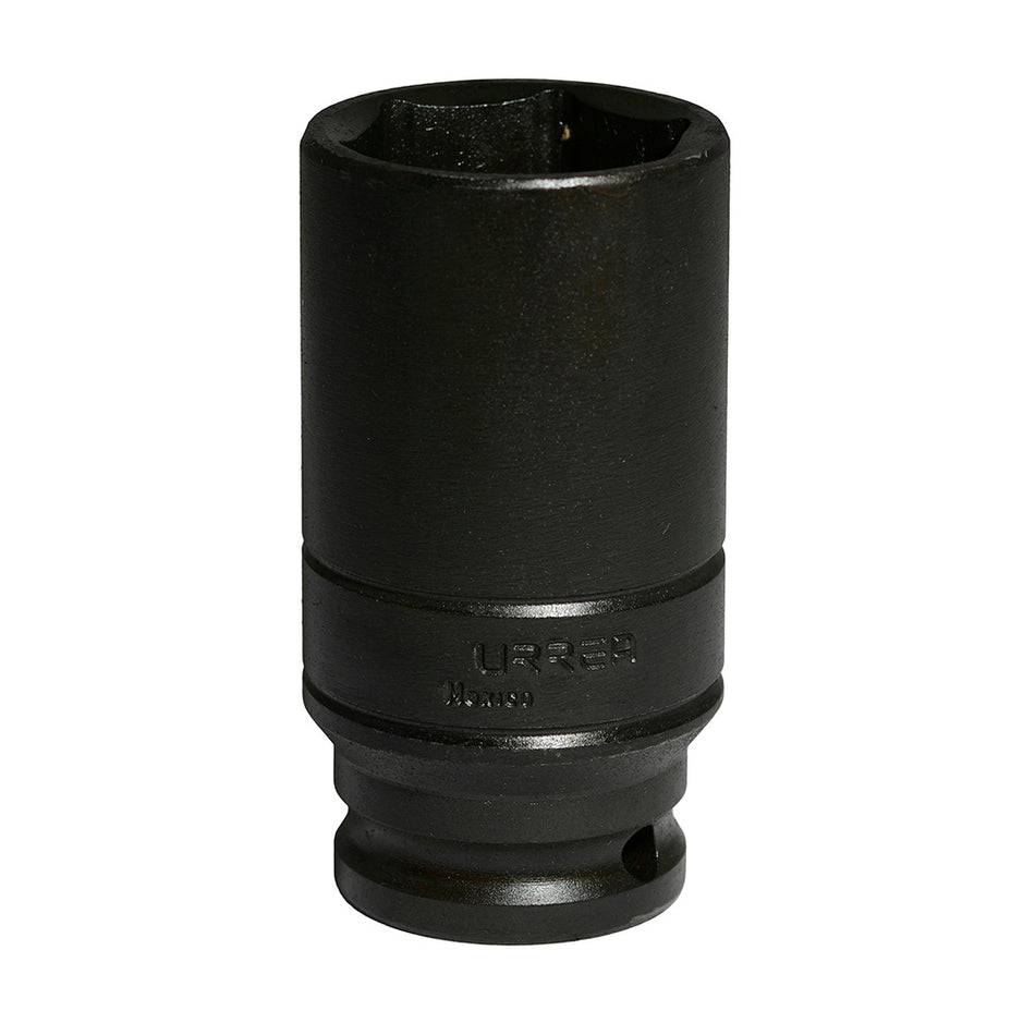 Dado de impacto largo cuadro de 1/2", 6 puntas, métrico, 34 mm Urrea 7334M