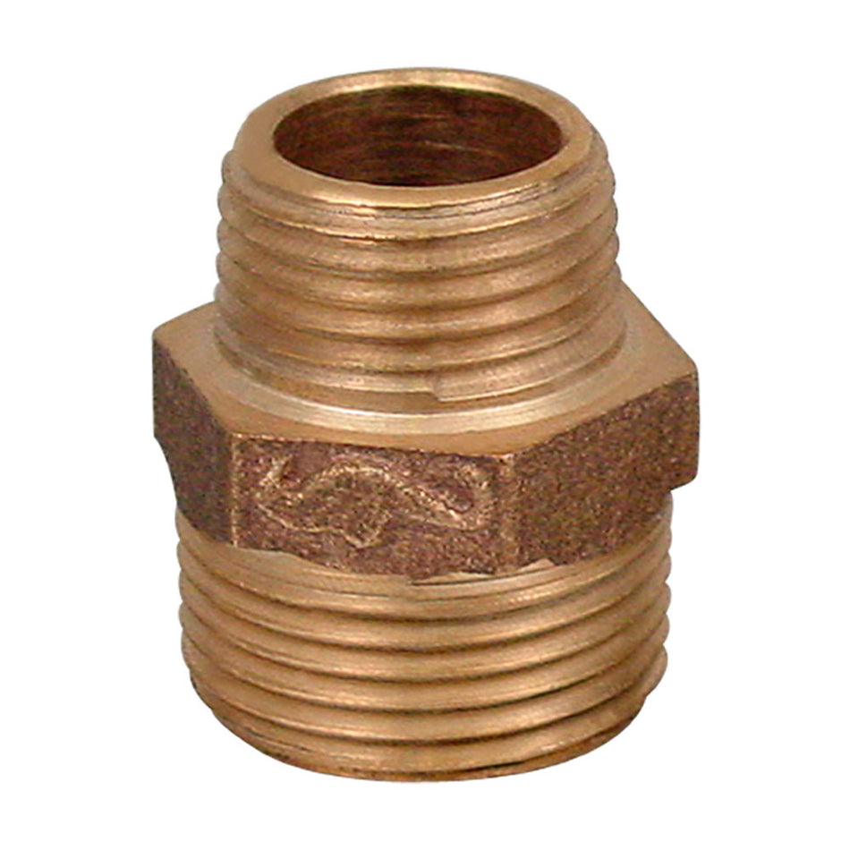 CONEXION REDUCIDA EN BRONCE 3/4" X 1/2"
