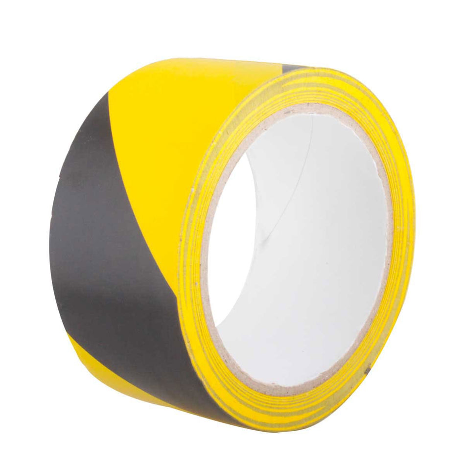 CINTA DE SEÑALIZACIÓN NEGRO/AMARILLO 50m