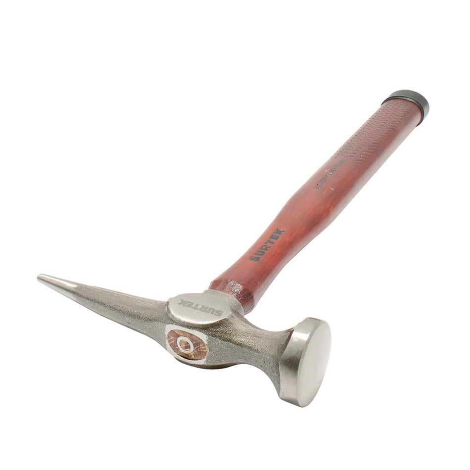 Martillo laminero plana-larga con mango de madera de 13", 11 oz Surtek MHP2