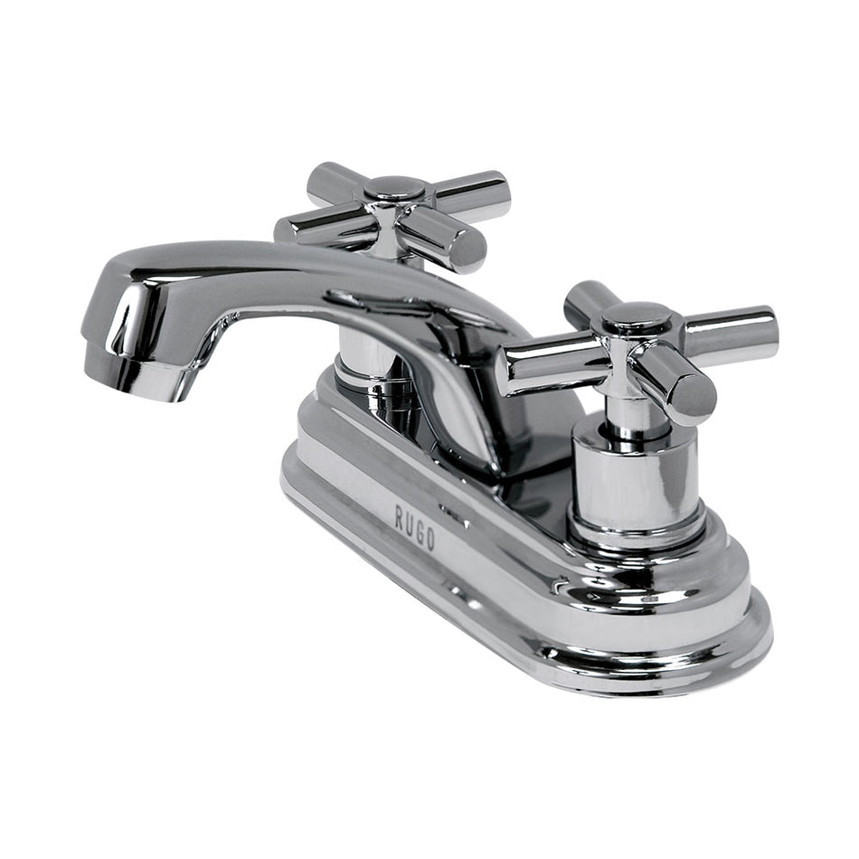 MEZC. P/LAVABO DE 4" C/CUBIERTA LATON C/