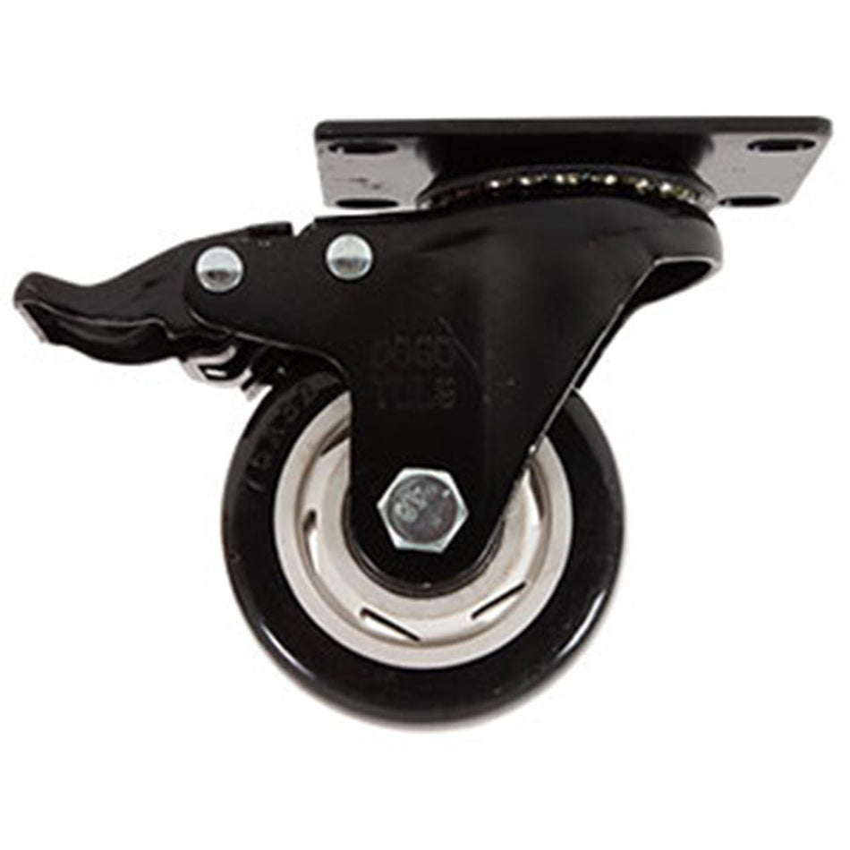 RODAJA PVC NEGRO GIRATORIA Y FRENO 3" DOGOTULS ZF5186