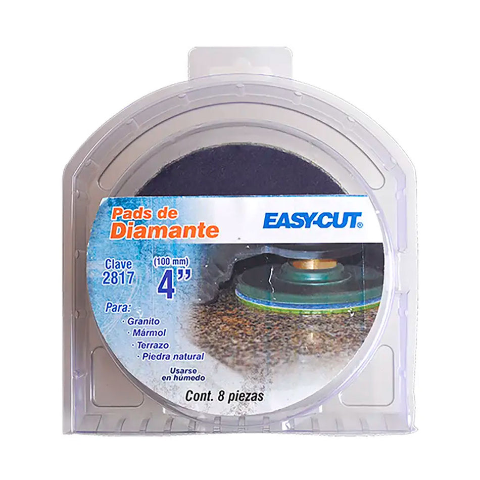 Kit de pad de diamante de 100 mm para pu
