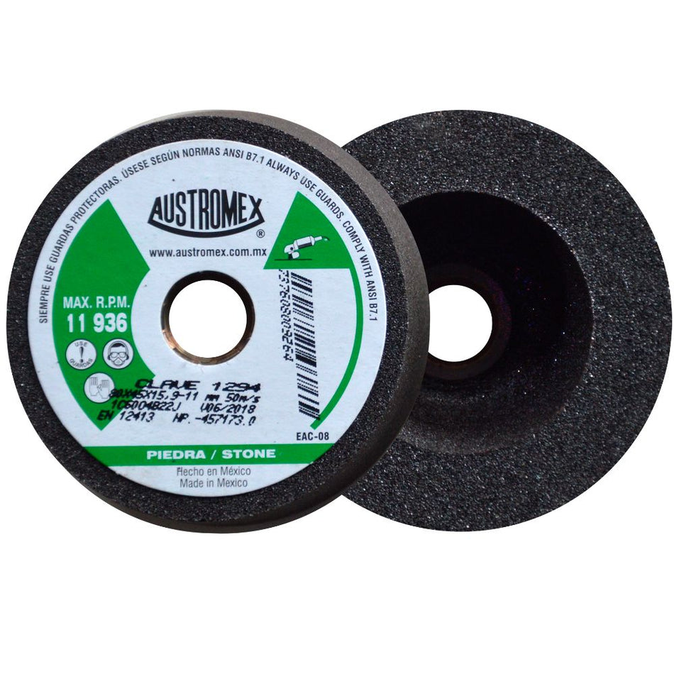 Copa abrasiva de 80 x 45 x 15.9-11H mm p