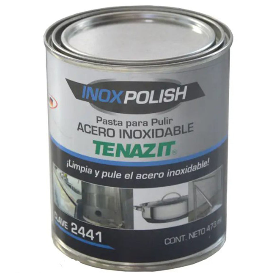 Pasta abrasiva para pulido de acero inox