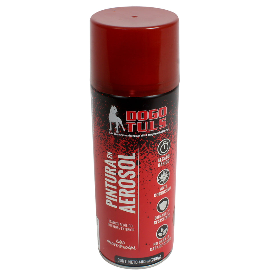PINTURA AEROSOL BRILLANTE ROJO OXIDO DOGOTULS PA4036