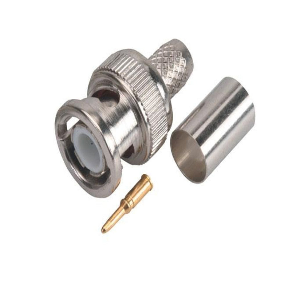 CONECTOR MACHO TIPO BNC PARA RG6
