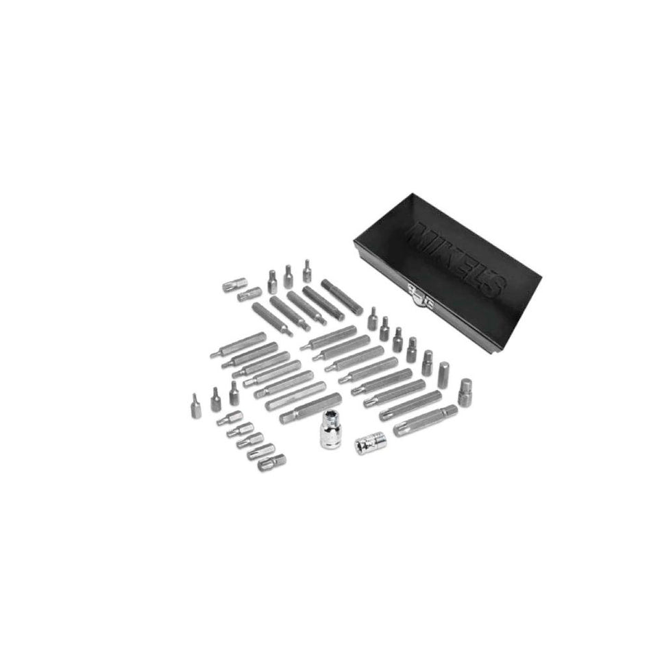 Kit juego de puntas 75 y 30 mm (42 pzas) MIKELS JEPTS-42