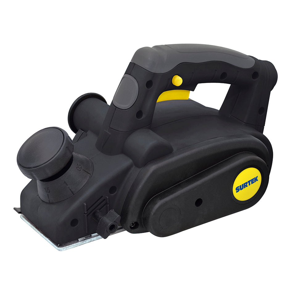 Cepillo eléctrico con perilla de ajuste de profundidad de 0 a 3 mm, 3-1/4", 800 W Surtek CE403B