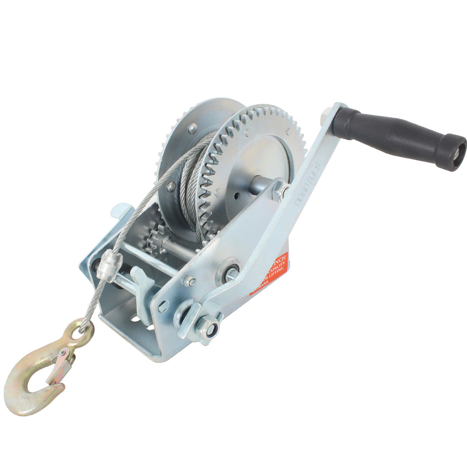 RESTIRADOR DOBLE ENGRANE 2000 LBS CABLE DOGOTULS RH5012