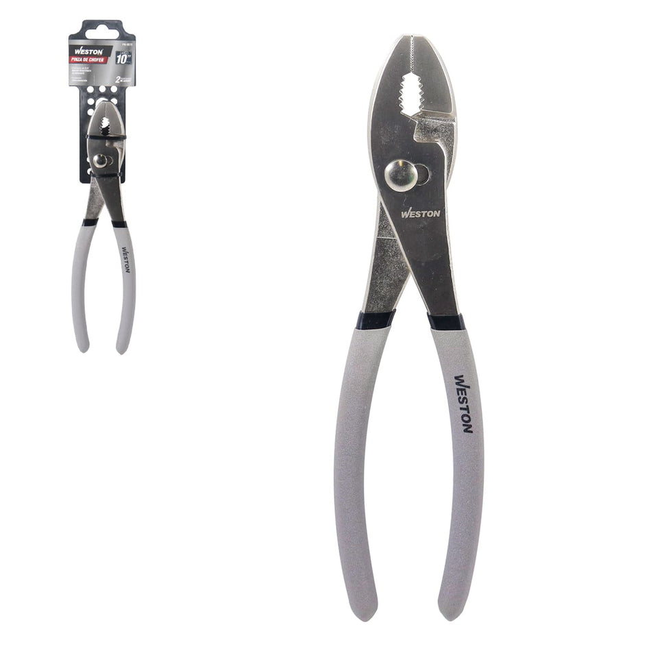 PINZAS DE CHOFER 10" (CAJA C/6 PZAS - PR