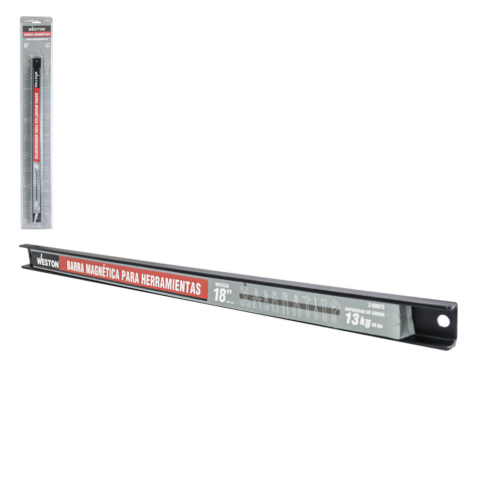 BARRA MAGNETICA P/HERRAMIENTAS 18" CAP.