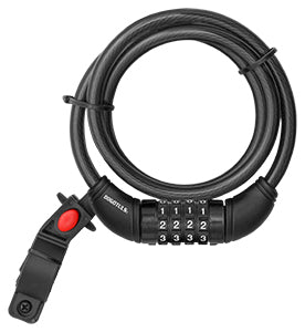 CANDADO CABLE DE COMBINACION 1M X 10MM DOGOTULS MA9002
