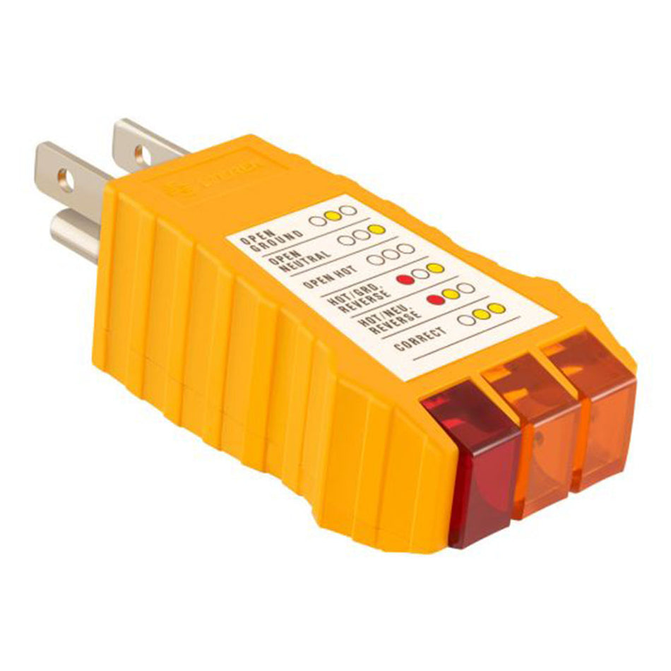 PROBADOR DE POLARIDAD P/CONTACTOS 125VCA