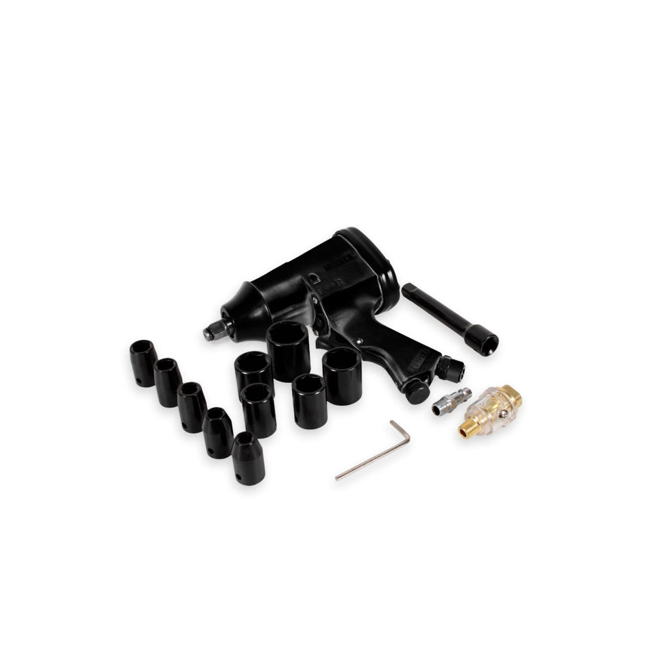 Pistola de impacto neumática con kit de MIKELS PINK-1/2