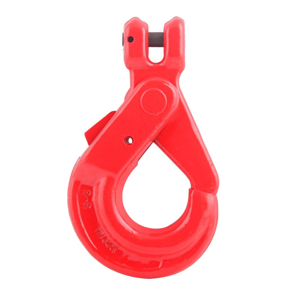 GANCHO CLEVIS G80 CON SEGURO    ROJO
