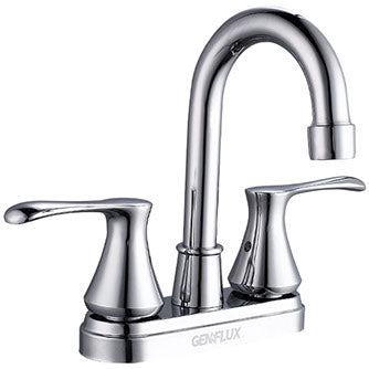 MEZCLADORA METÁLICA PARA LAVABO 4"