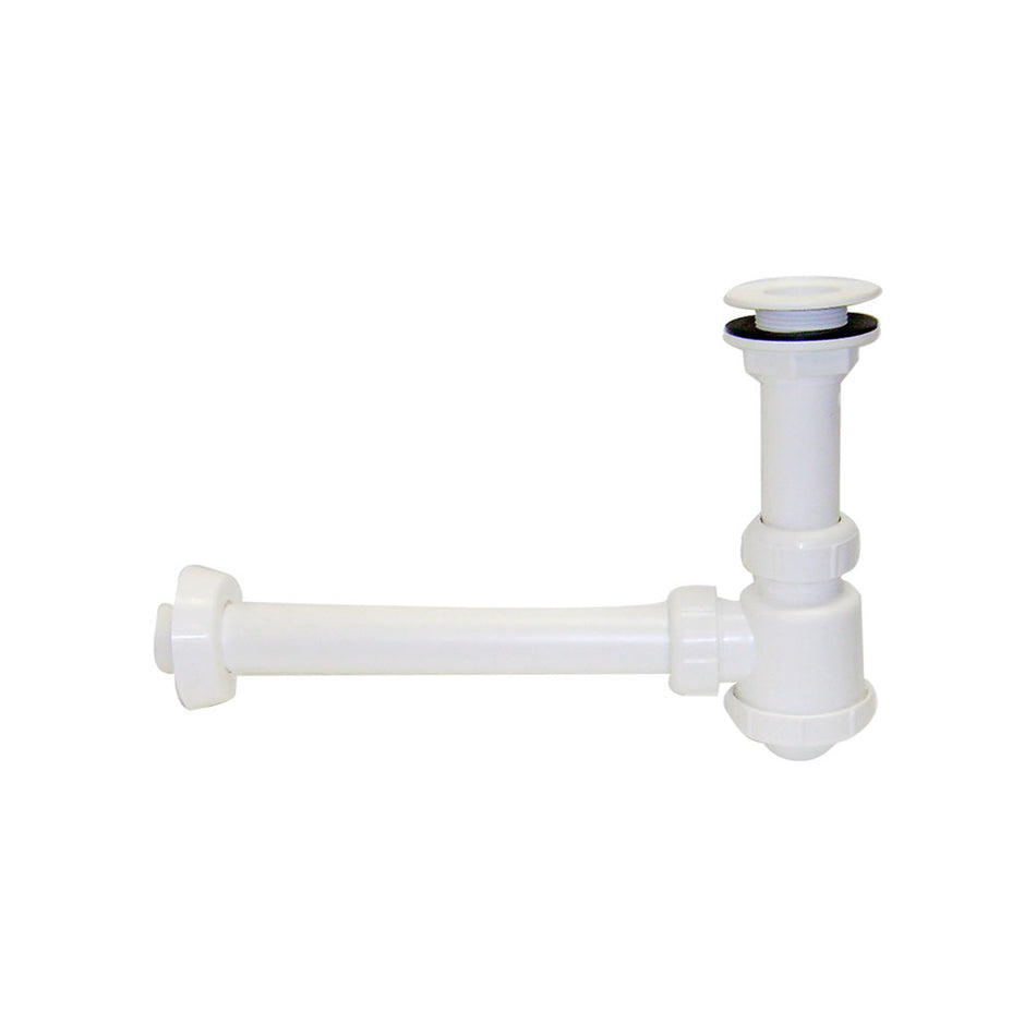 TRAMPA FREGADERO DE PVC ECONOMICA, RUGO