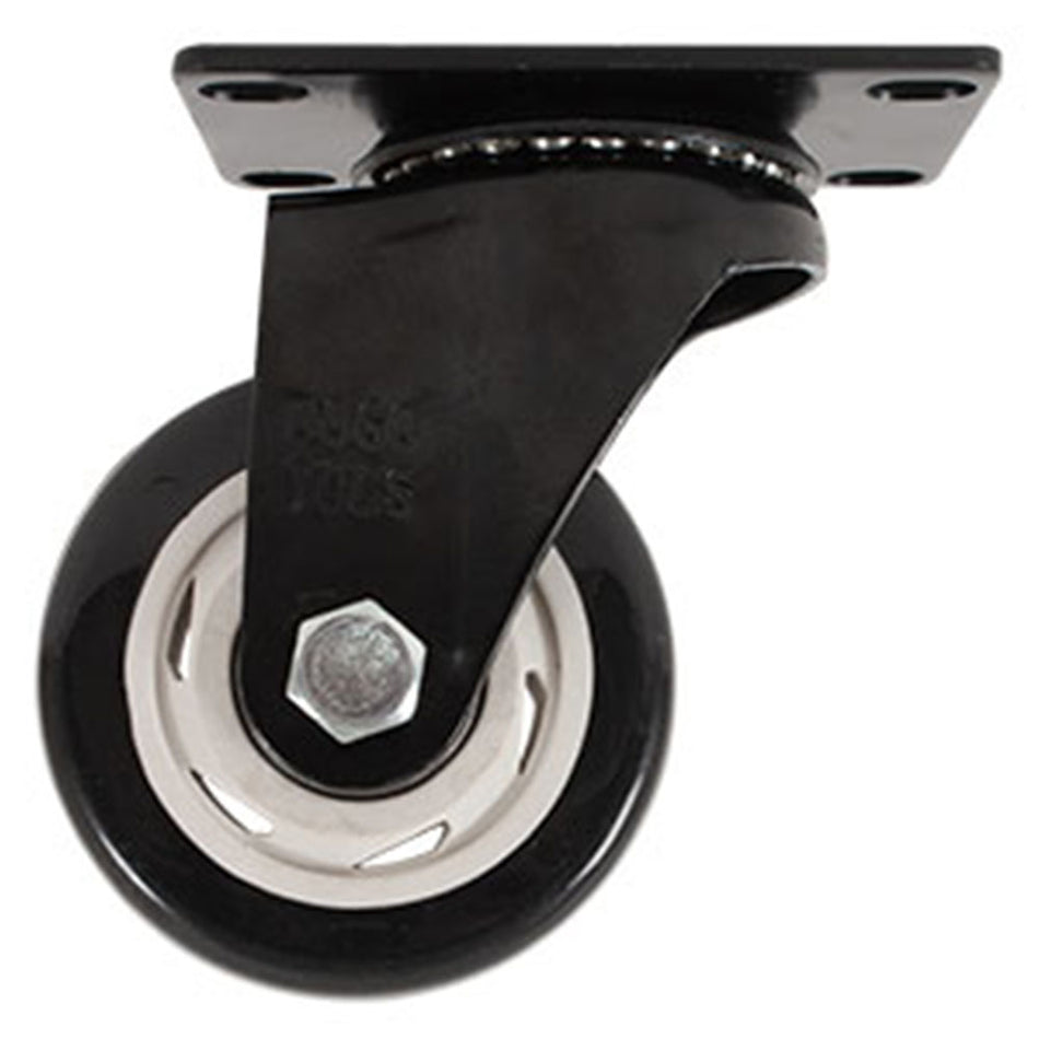 RODAJA PVC NEGRO GIRATORIA 3" DOGOTULS ZF5183
