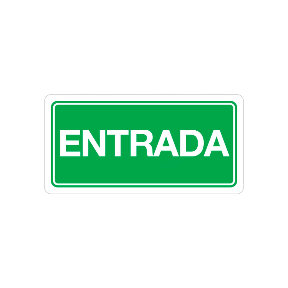 SEÑALAMIENTO ENTRADA 15 X 30CM, WESTON