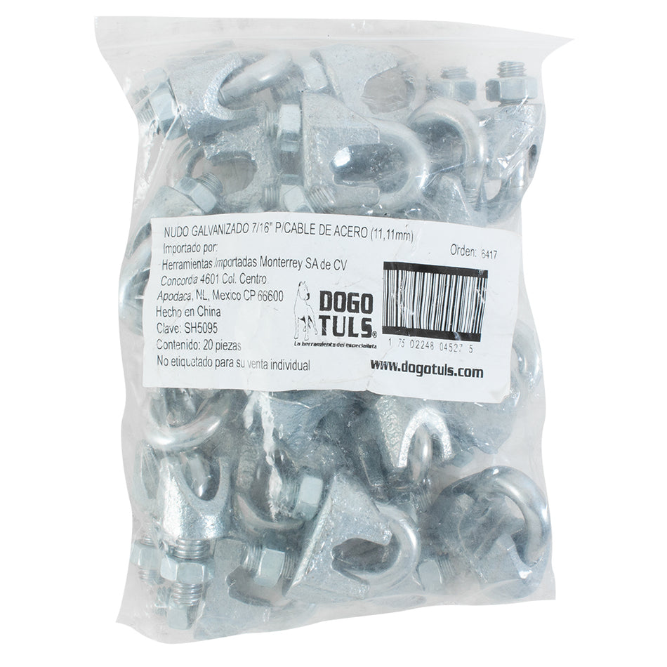 NUDO GALVANIZADO 7/16" HIERRO MALEABLE DOGOTULS SH5095