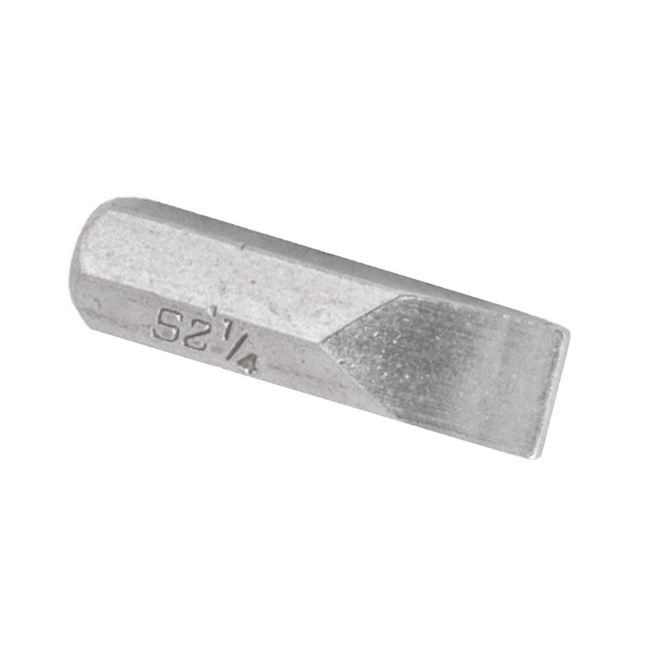 PUNTA PLANA P/DES.1/4 X 2" (PRECIO POR P