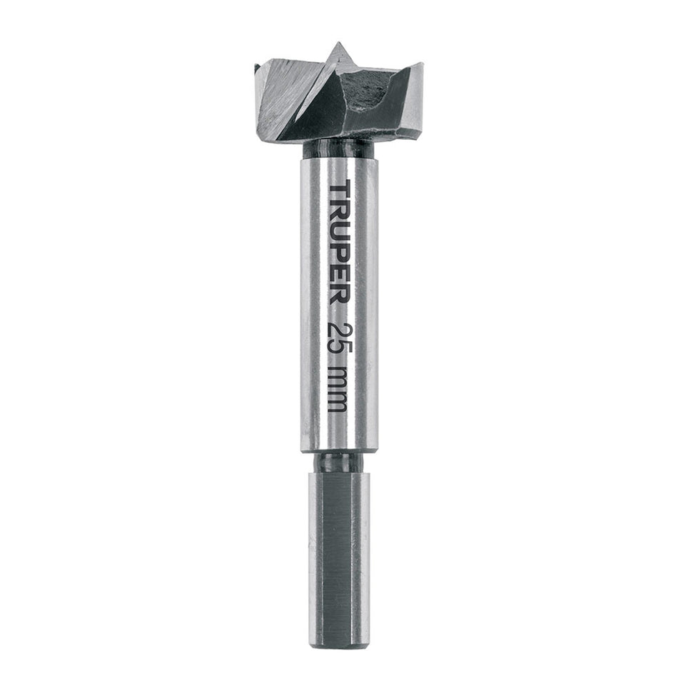 Broca forstner 25 mm para madera, Truper