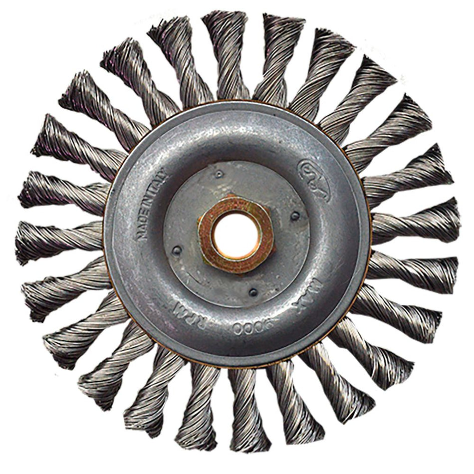 Cepillo circular trenzado de 150 x 0.50