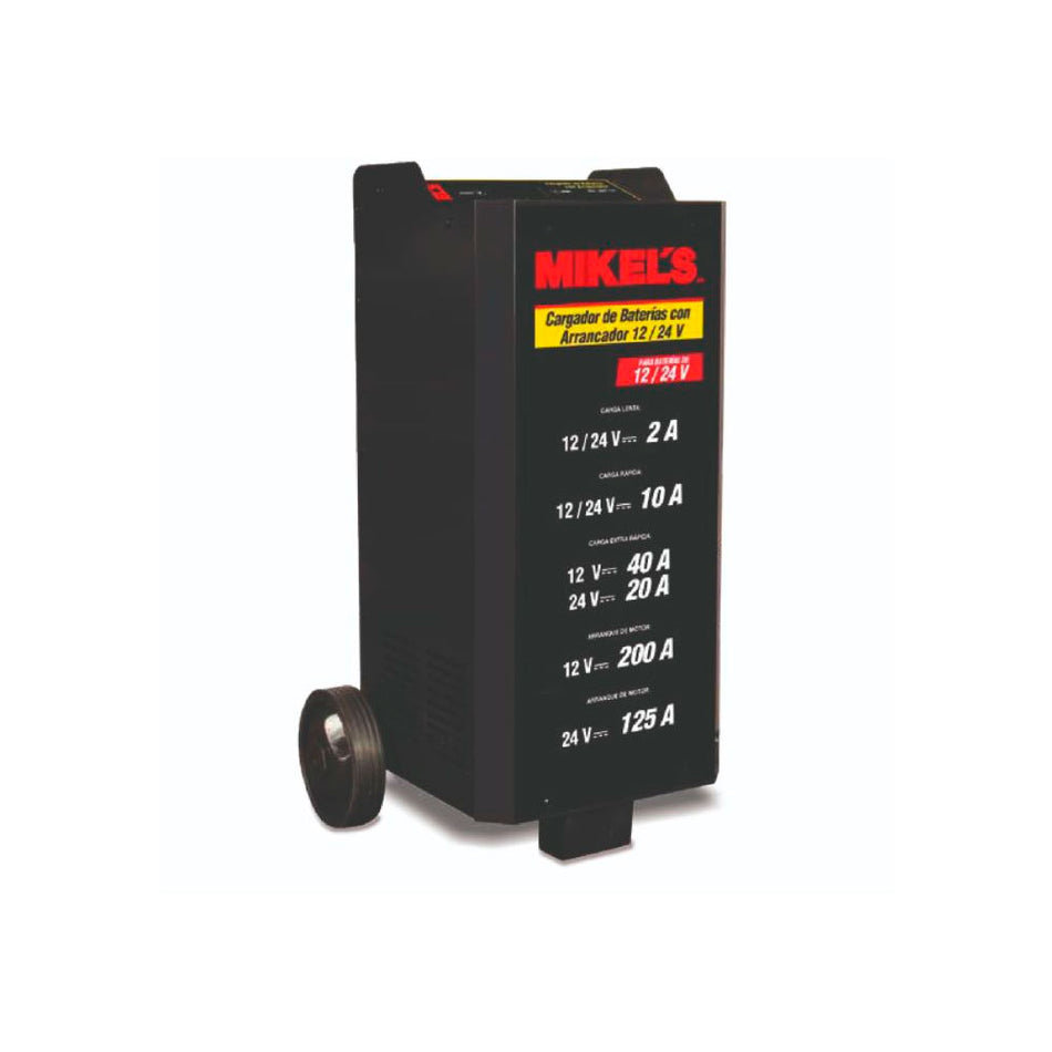 Cargador para baterías 12/24 V con arran MIKELS CBAP-1224