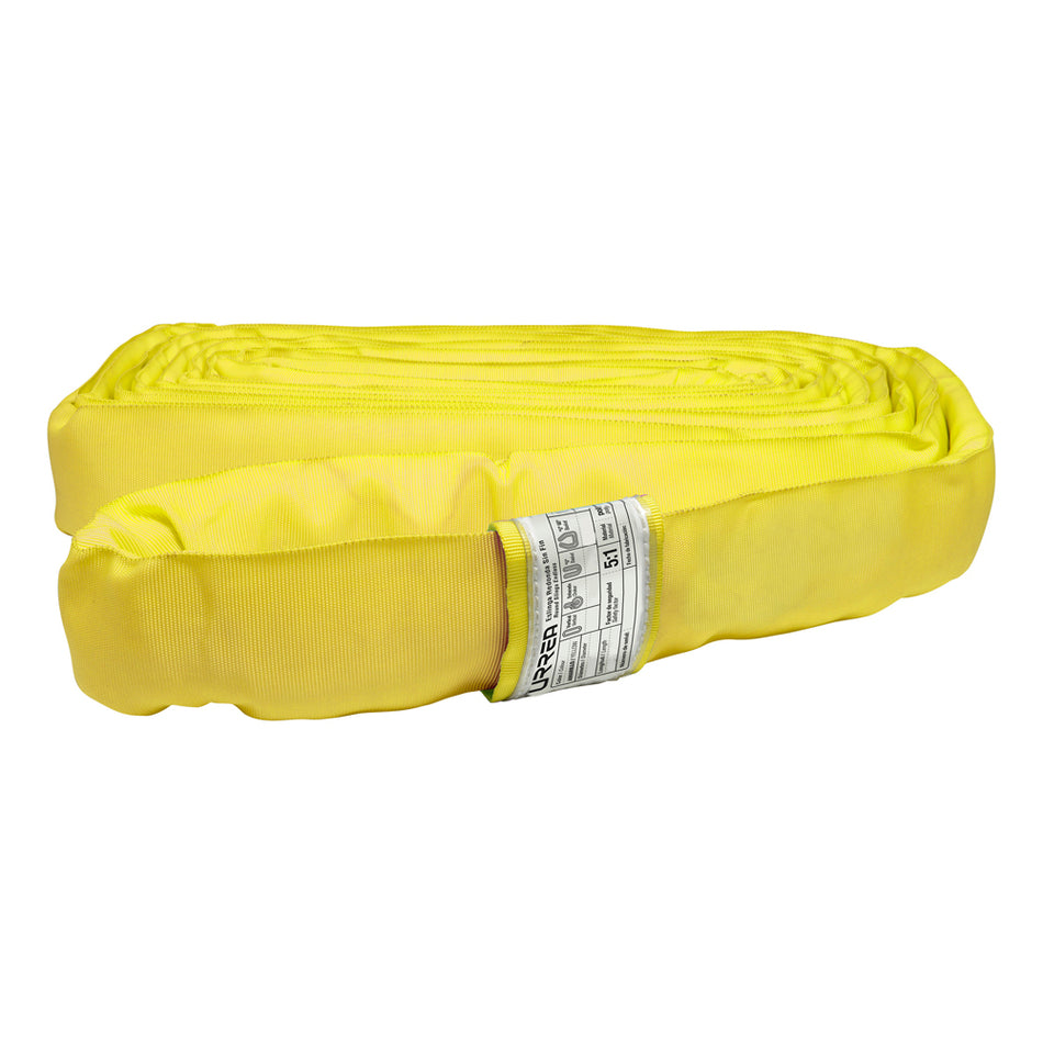Eslinga de poliéster redonda sin fin amarilla 3 m Urrea ER33
