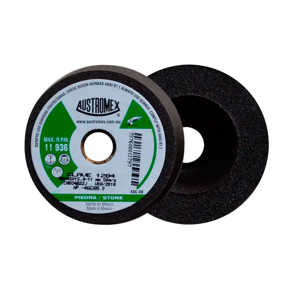 Copa abrasiva de 80 x 45 x 15.9-11H mm p
