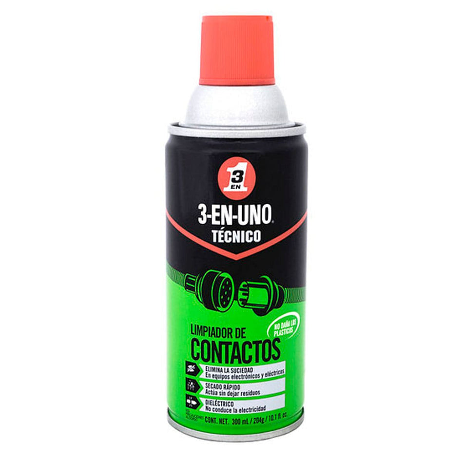 3-EN-UNO TÉCNICO LIMPIADOR DE CONTACTOS