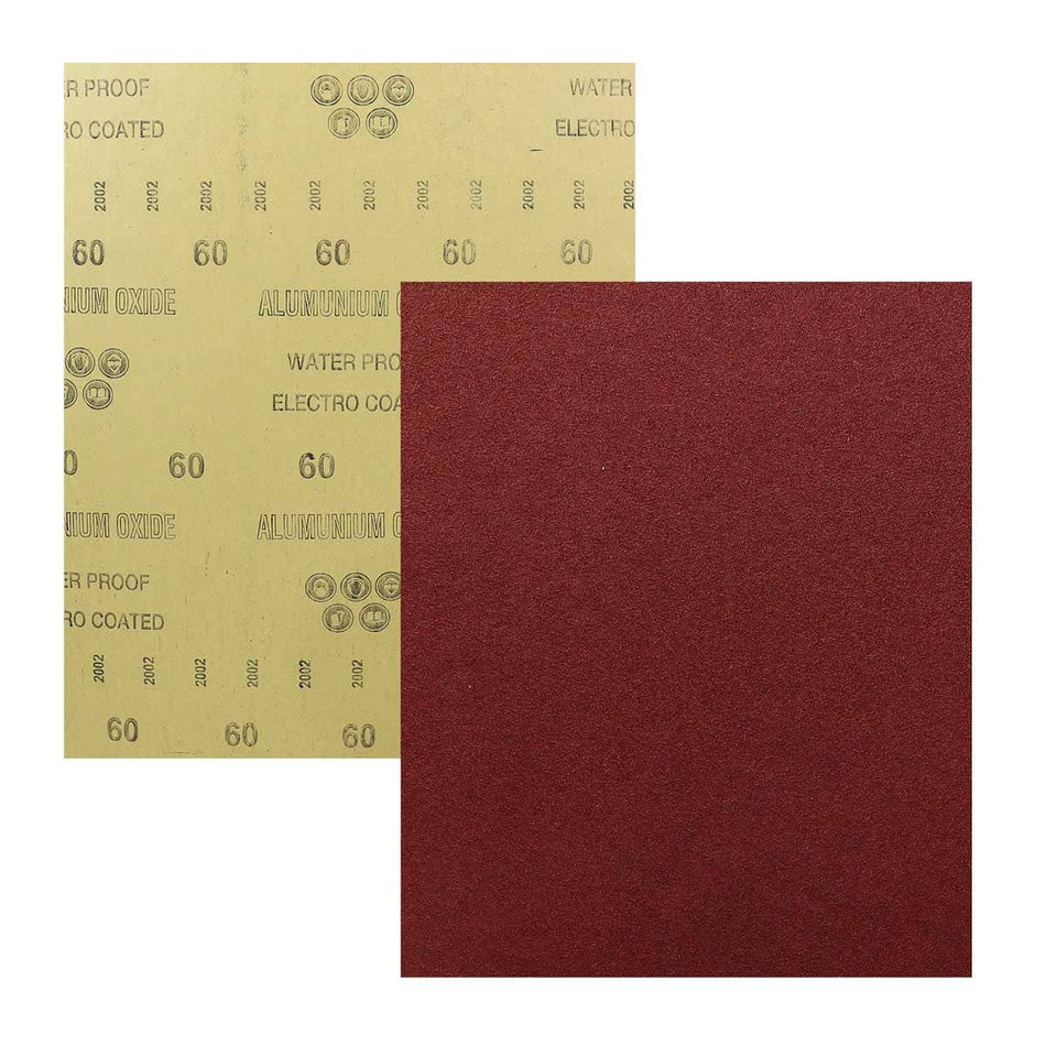 HOJA DE LIJA OXAL ESMERIL 9" x 11" G60 (