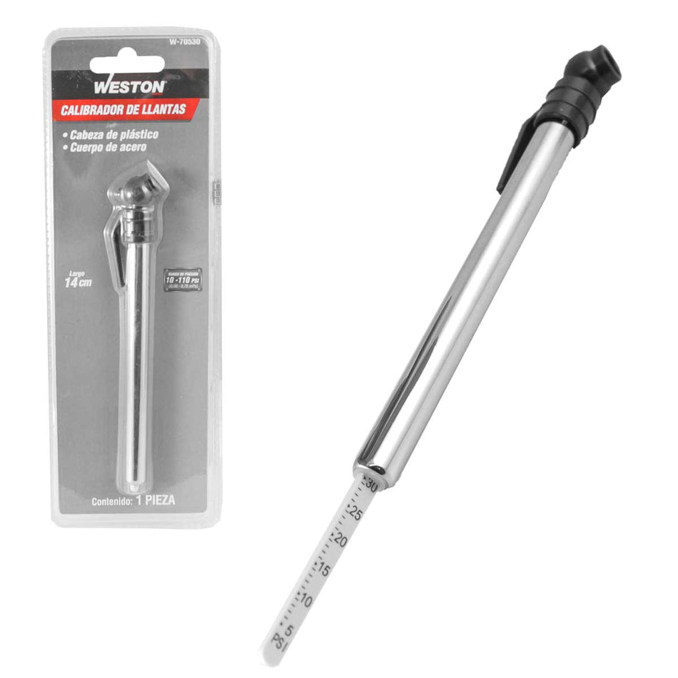 CALIBRADOR DE LLANTAS CABEZA D/PLASTICO