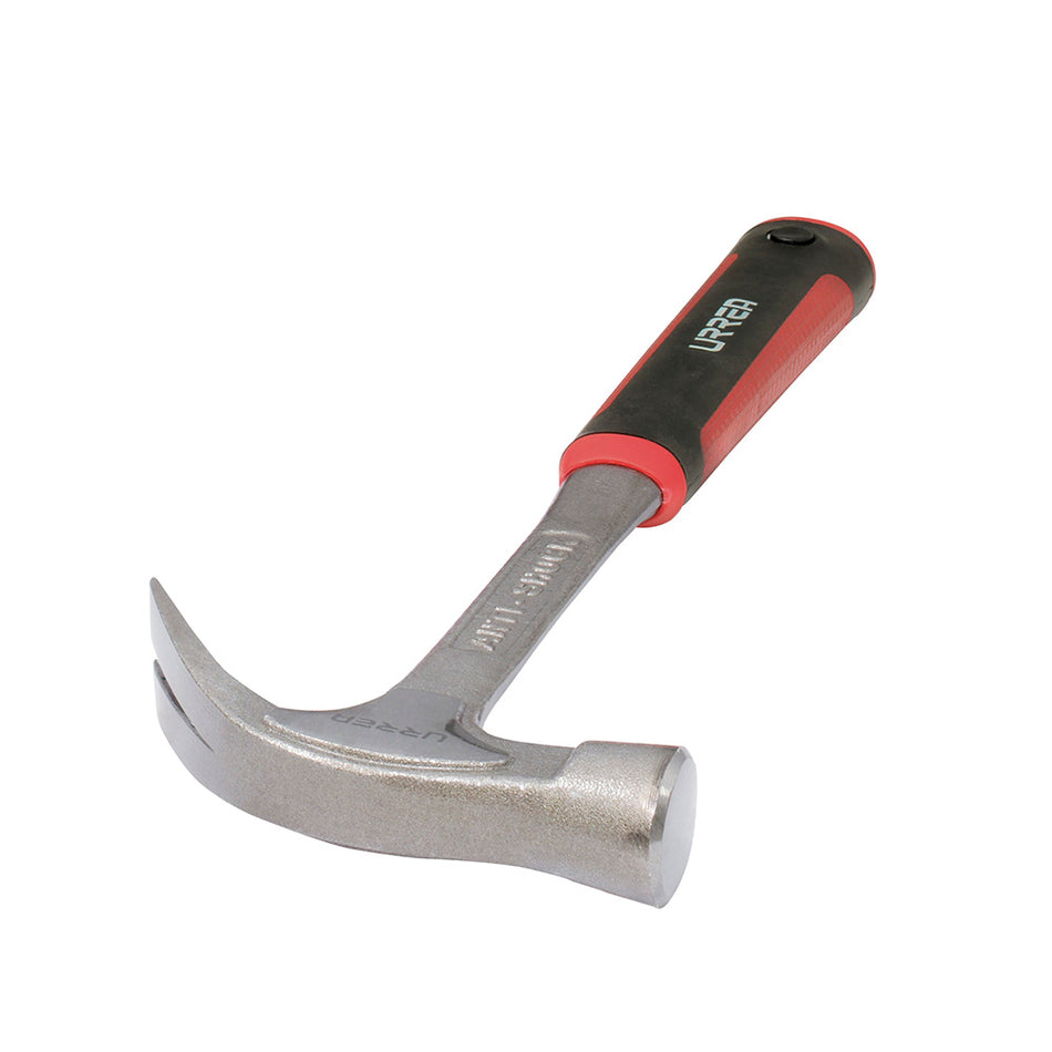 Martillo de uña forjado en una pieza con mango anti-vibración texturizado de 13-9/16", 20 oz Urrea 1620AF
