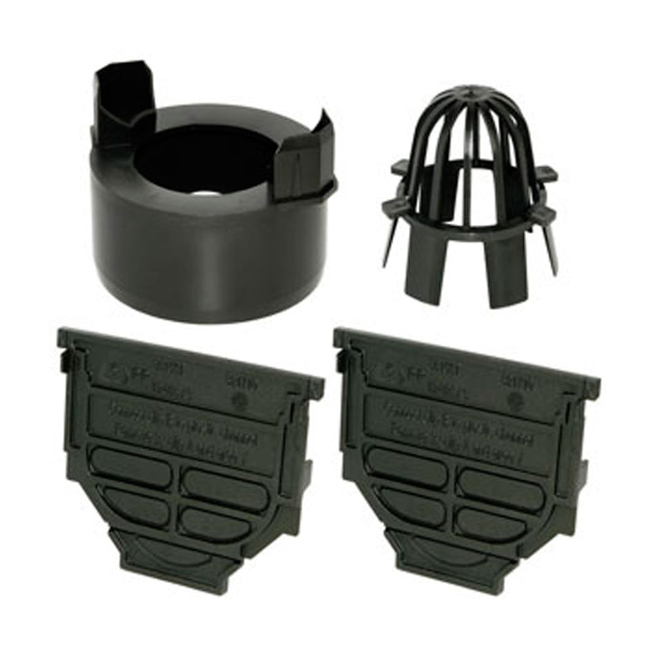 KIT ACCESORIOS HEXALINE NEGRO, RUGO